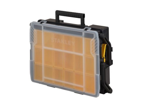 Stanley STST1-75540 pudełko na narzędzia Małe pudełko z częściami Plastik Czarny, Przezroczysty Stanley STST1-75540 pudełko na narzędzia Małe pudełko z częściami Plastik Czarny, Przezroczysty