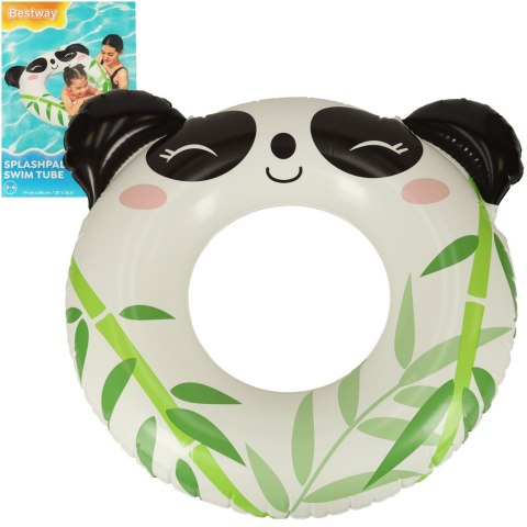 BESTWAY 36351 Koło do pływania dmuchane panda