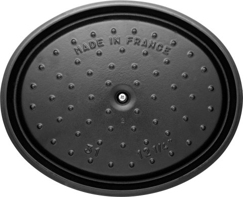STAUB Garnek żeliwny owalny 4,2l czarny STAUB Garnek żeliwny owalny 4,2l czarny