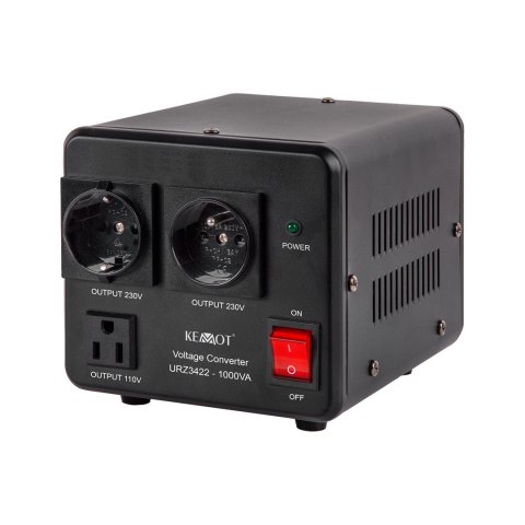 Konwerter napięcia KEMOT 800 W / 1000 VA Konwerter napięcia KEMOT 800 W / 1000 VA