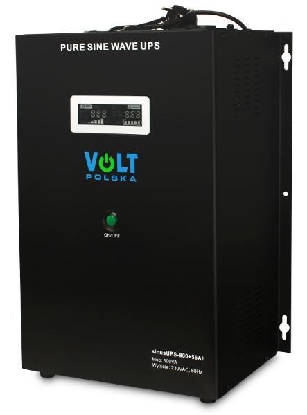 Zasilacz awaryjny VOLT Polska UPS SINUS 500+ 40Ah (300/500W) 3SR500WA41 Zasilacz awaryjny VOLT Polska UPS SINUS 500+ 40Ah (300/500W) 3SR500WA41