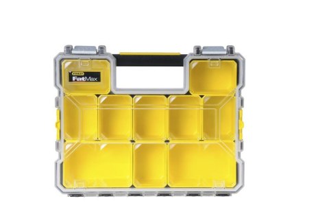 Stanley 1-97-518 pudełko na narzędzia Małe pudełko z częściami Plastik Czarny, Przezroczysty, Żółty Stanley 1-97-518 pudełko na narzędzia Małe pudełko z częściami Plastik Czarny, Przezroczysty, Żółty