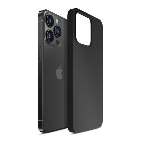 Etui na Apple iPhone 15 Pro Max - 3mk Silicone Case, czarne Etui na Apple iPhone 15 Pro Max - 3mk Silicone Case, czarne