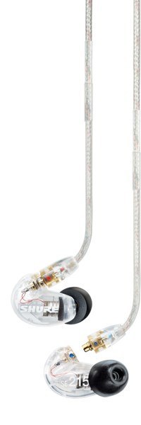 Shure SE215-CL-EFS - Słuchawki douszne, odłączany kabel, przezroczyste Shure SE215-CL-EFS - Słuchawki douszne, odłączany kabel, przezroczyste