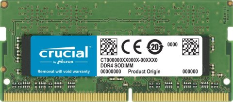 Crucial Pamięć DDR4 SODIMM 32GB/3200 (1*32GB) CL22 Crucial Pamięć DDR4 SODIMM 32GB/3200 (1*32GB) CL22