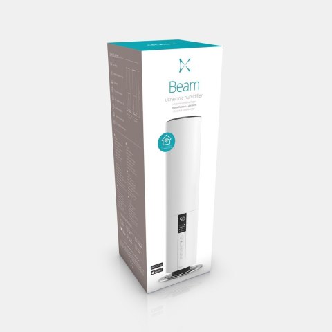 Duux Beam Smart Ultrasonic Humidifier, Gen2 27 W, Water tank capacity 5 L, Suitable for rooms up to 40 m2, Ultrasonic, Humidific Duux Beam Smart Ultrasonic Humidifier, Gen2 27 W, Water tank capacity 5 L, Suitable for rooms up to 40 m2, Ultrasonic, Humidific