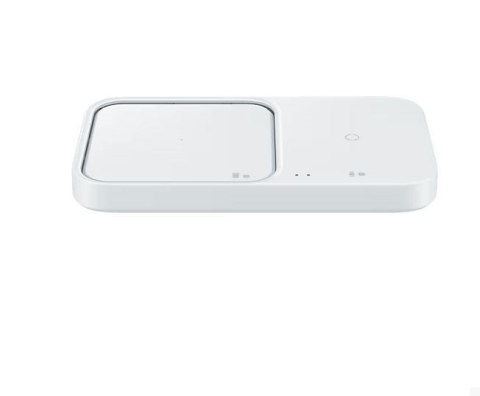 Pad indukcyjny 15W Duo Fast z ładowarką biały Pad indukcyjny 15W Duo Fast z ładowarką biały