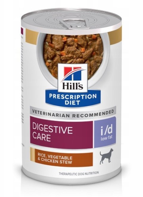 HILL"S PD CANINE I/D LOW FAT STEWS 354G dla psa HILL"S PD CANINE I/D LOW FAT STEWS 354G dla psa