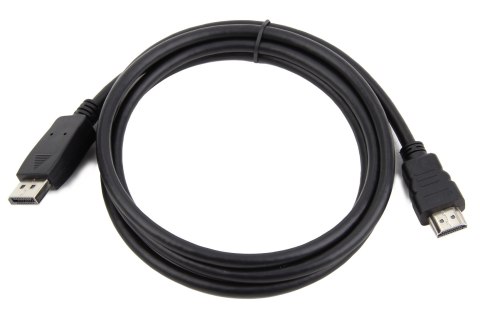 Kabel GEMBIRD CC-DP-HDMI-3M ( DisplayPort M - HDMI M -; 3m; kolor czarny) Kabel GEMBIRD CC-DP-HDMI-3M ( DisplayPort M - HDMI M -; 3m; kolor czarny)