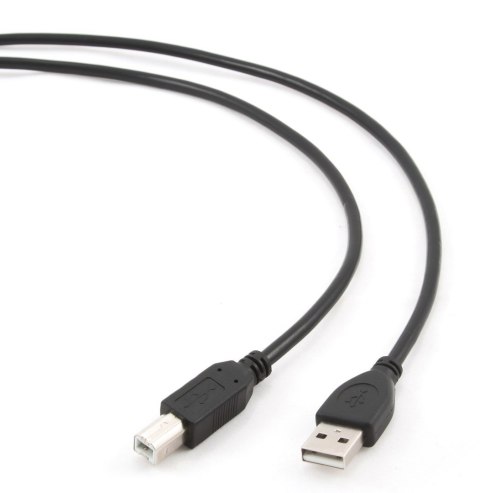 Kabel GEMBIRD CCP-USB2-AMBM-6 (USB 2.0 typu A M - USB 2.0 typu B M; 1,8m; kolor czarny) Kabel GEMBIRD CCP-USB2-AMBM-6 (USB 2.0 typu A M - USB 2.0 typu B M; 1,8m; kolor czarny)