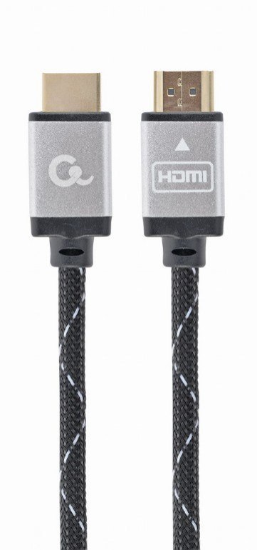Kabel GEMBIRD Seria select plus CCB-HDMIL-2M (HDMI M - HDMI M; 2m; kolor czarny) Kabel GEMBIRD Seria select plus CCB-HDMIL-2M (HDMI M - HDMI M; 2m; kolor czarny)
