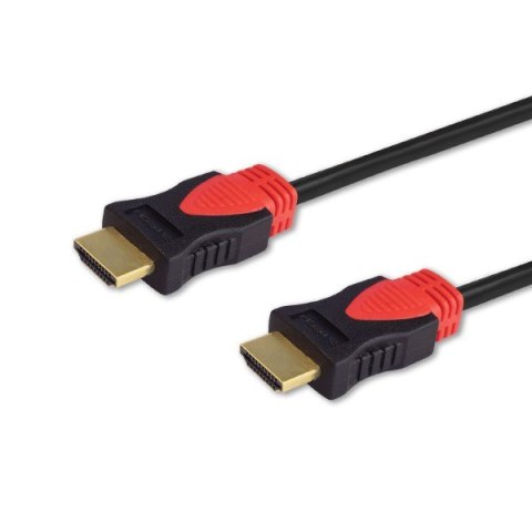 Kabel SAVIO CL-113 (HDMI M - HDMI M; 5m; kolor czarny) Kabel SAVIO CL-113 (HDMI M - HDMI M; 5m; kolor czarny)