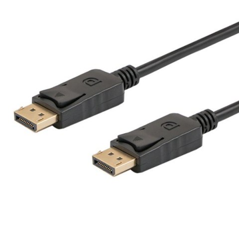 Kabel SAVIO CL-137 (DisplayPort M - DisplayPort M; 3m; kolor czarny) Kabel SAVIO CL-137 (DisplayPort M - DisplayPort M; 3m; kolor czarny)
