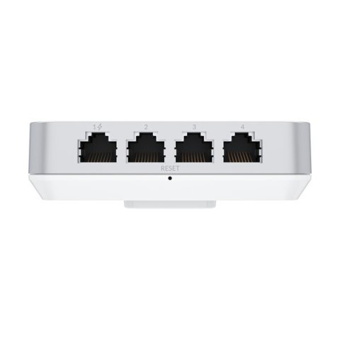 Acces Point Wi-Fi 6 Ubiquiti UniFi U6 In-Wall 2.4GHz(2x2)/5GHz(4x4)/6GHz(-) PoE+/PoE 4x1G 1x2,5G Acces Point Wi-Fi 6 Ubiquiti UniFi U6 In-Wall 2.4GHz(2x2)/5GHz(4x4)/6GHz(-) PoE+/PoE 4x1G 1x2,5G