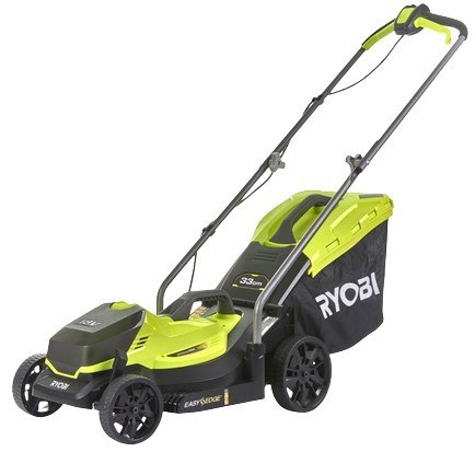 Ryobi RLM18X33B40 kosiarka Kosiarka do trawnika typu push Bateria Czarny, Zielony Ryobi RLM18X33B40 kosiarka Kosiarka do trawnika typu push Bateria Czarny, Zielony