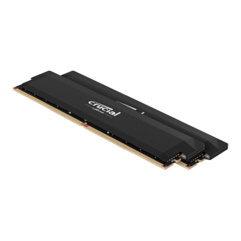 Pamięć DDR5 Crucial Pro OC Gaming Memory 32GB (2x16GB) 6400MHz CL38 1,35V Black Pamięć DDR5 Crucial Pro OC Gaming Memory 32GB (2x16GB) 6400MHz CL38 1,35V Black