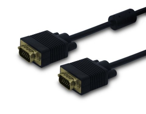 Kabel SAVIO CL-29 (D-Sub (VGA) M - D-Sub (VGA) M; 1,8m; kolor czarny) Kabel SAVIO CL-29 (D-Sub (VGA) M - D-Sub (VGA) M; 1,8m; kolor czarny)
