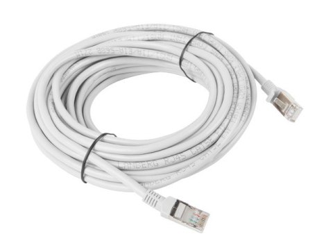 Patchcord UTP Lanberg PCU5-10CC-1000-S (RJ45 - RJ45 ; 10m; UTP; kat. 5e; kolor szary) Patchcord UTP Lanberg PCU5-10CC-1000-S (RJ45 - RJ45 ; 10m; UTP; kat. 5e; kolor szary)