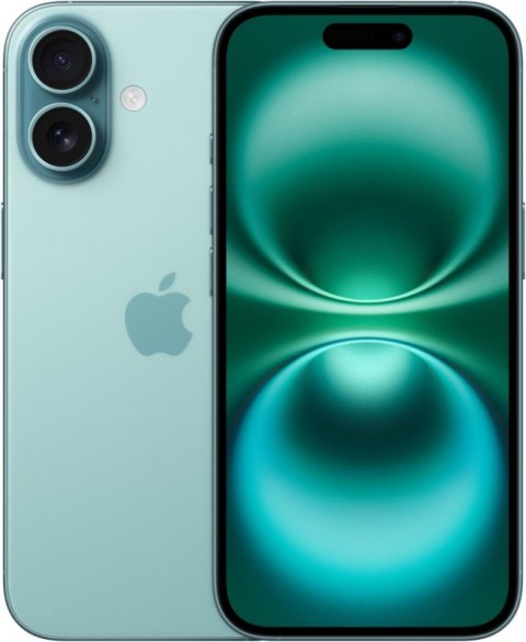 Smartphone APPLE iPhone 16 128 GB Zielony MYED3ZD/A Smartphone APPLE iPhone 16 128 GB Zielony MYED3ZD/A