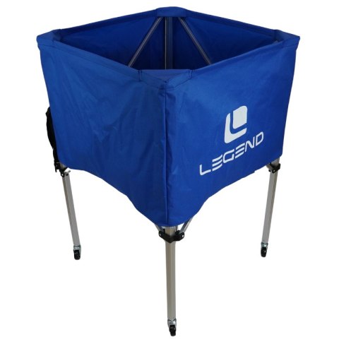 Wózek na piłki aluminiowy kosz składany Parasol Legend