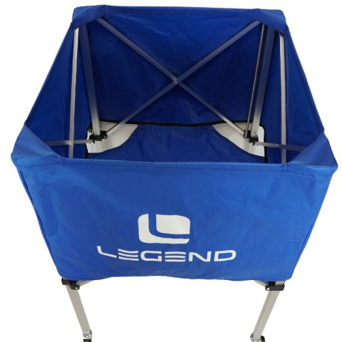 Wózek na piłki aluminiowy kosz składany Parasol Legend