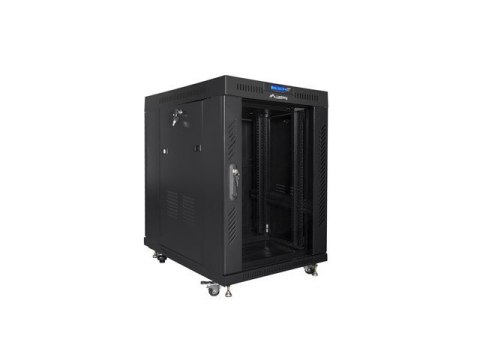 LANBERG SZAFA STOJĄCA RACK 19" 15U 600X800 DRZWI SZKLANE LCD CZARNA FF01-6815-12BL (FLAT PACK) LANBERG SZAFA STOJĄCA RACK 19" 15U 600X800 DRZWI SZKLANE LCD CZARNA FF01-6815-12BL (FLAT PACK)