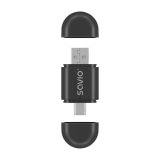 Adapter bezprzewodowy SAVIO TR-17 CarPlay & Android Auto