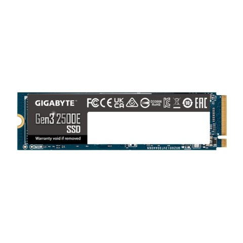 Dysk SSD Gigabyte Gen3 2500E 2TB M.2 2280 NVMe PCIe 3.0 x4 (2400/2000 MB/s) 3D NAND