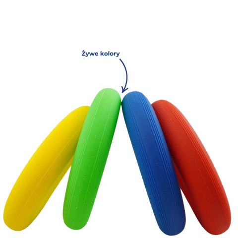 Ringo gumowe 18 cm różne kolory - Legend Sport