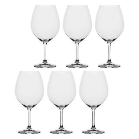 LA PORCELLANA BIANCA NOVELLO Zestaw 6 kieliszków do wina burgundy 710 ml LA PORCELLANA BIANCA NOVELLO Zestaw 6 kieliszków do wina burgundy 710 ml