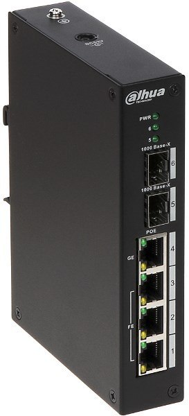 Switch DAHUA PFS3206-4P-96 (1x 10/100/1000Mbps, 3x 10/100Mbps) Switch DAHUA PFS3206-4P-96 (1x 10/100/1000Mbps, 3x 10/100Mbps)