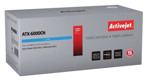 Toner Activejet ATX-6000CN (zamiennik Xerox 106R01631; Supreme; 1000 stron; niebieski) Toner Activejet ATX-6000CN (zamiennik Xerox 106R01631; Supreme; 1000 stron; niebieski)