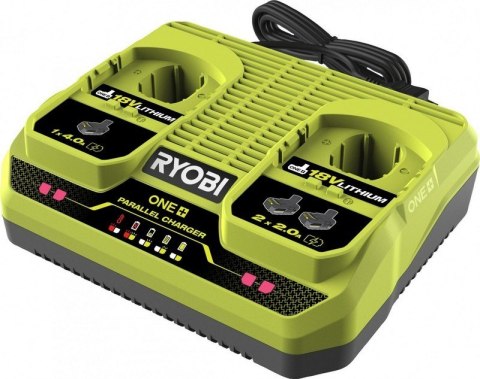 Ładowarka do akumulatorów 18V RYOBI 2 portowa Ładowarka do akumulatorów 18V RYOBI 2 portowa