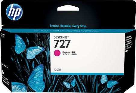 Wkład HP Purpurowy wkład atramentowy HP 727 Designjet 130 ml B3P20A Wkład HP Purpurowy wkład atramentowy HP 727 Designjet 130 ml B3P20A
