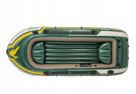 PONTON SEAHAWK 4 INTEX 68351 + POMPKA + WIOSŁA
