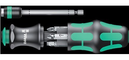 RĘKOJEŚĆ Z UCHWYTEM DO GROTÓW 1/4' Z MAGNESEM + 6 GROTÓW RĘKOJEŚĆ Z UCHWYTEM DO GROTÓW 1/4' Z MAGNESEM + 6 GROTÓW