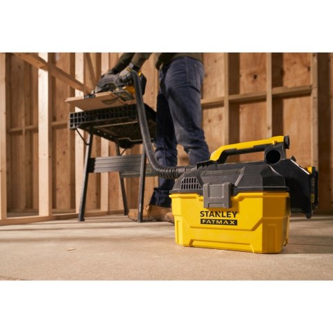 Stanley FATMAX SFMCV002B-XJ odkurzacz 7,5 l Bęben próżniowy Suchy i Mokry Bez worka