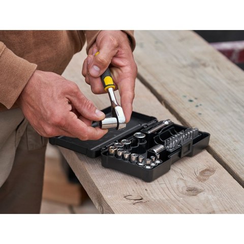 Stanley STMT82672-0 klucz zapadkowy 6,7,8,9,10,11,12,13,14 mm 1 szt. Czarny, Żółty 72 Stanley STMT82672-0 klucz zapadkowy 6,7,8,9,10,11,12,13,14 mm 1 szt. Czarny, Żółty 72