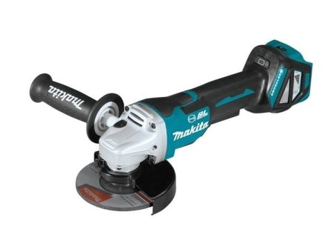 MAKITA.SZLIFIERKA KĄT. 18V DGA518ZJU WŁĄCZNIK SPUSTOWY REG.OBR. BLDC AWS MAKITA.SZLIFIERKA KĄT. 18V DGA518ZJU WŁĄCZNIK SPUSTOWY REG.OBR. BLDC AWS