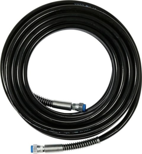 YT. Wąż ciśnieniowy o długości 15m Airless 1/4 cala YT. Wąż ciśnieniowy o długości 15m Airless 1/4 cala