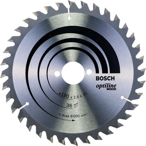 Bosch ?2608640616 ostrze do piły tarczowej 19 cm 1 szt. Bosch ?2608640616 ostrze do piły tarczowej 19 cm 1 szt.