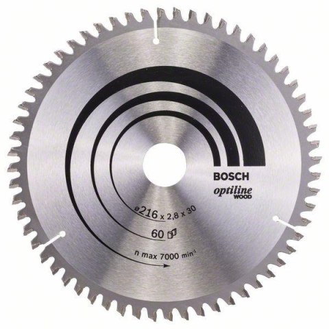 Bosch ?2608640642 ostrze do piły tarczowej 21,6 cm 1 szt.