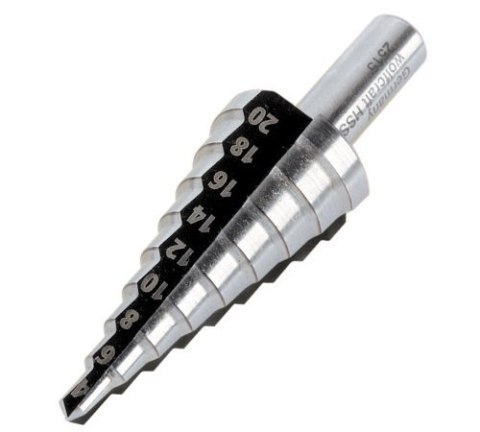 Wiertło stopniowe HSS, fi 4-20mm, trzpień 8mm
