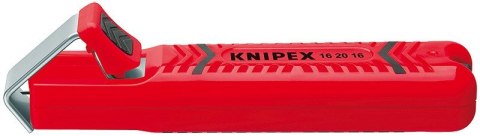 Knipex 16 20 16 SB narzędzie do zdejmowania izolacji Czerwony Knipex 16 20 16 SB narzędzie do zdejmowania izolacji Czerwony
