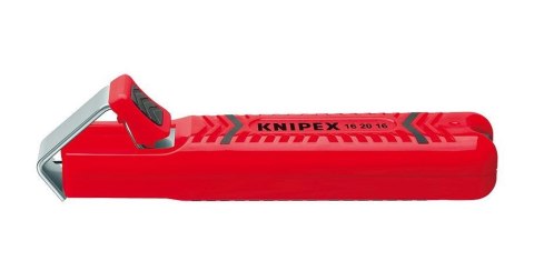 Knipex 16 20 16 SB narzędzie do zdejmowania izolacji Czerwony Knipex 16 20 16 SB narzędzie do zdejmowania izolacji Czerwony