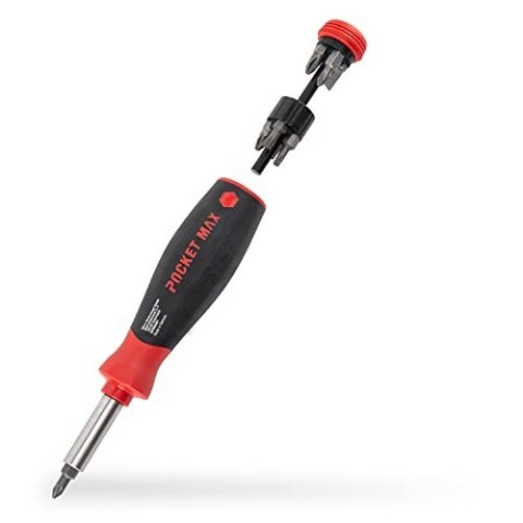 Wkrętak z magazynkiem bitów pocketmax® magnetyczny mieszany Wkrętak z magazynkiem bitów pocketmax® magnetyczny mieszany