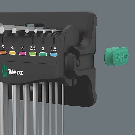 Zestaw kluczy trzpieniowych 950/9 HEX-PLUS 8, 9CZR Zestaw kluczy trzpieniowych 950/9 HEX-PLUS 8, 9CZR