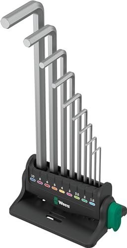 Zestaw kluczy trzpieniowych 950/9 HEX-PLUS 8, 9CZR Zestaw kluczy trzpieniowych 950/9 HEX-PLUS 8, 9CZR