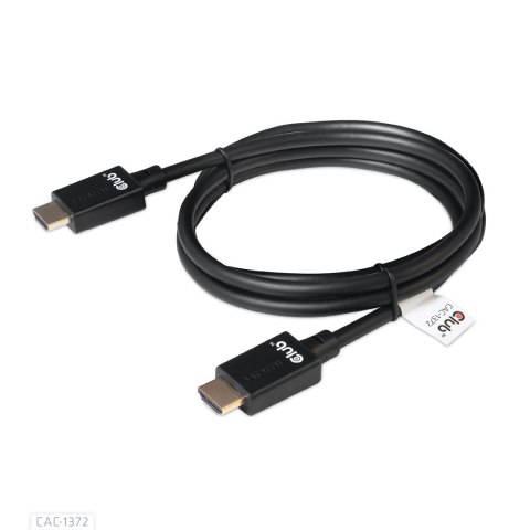 CLUB3D Ultra High Speed HDMI 4K120Hz, 8K60Hz Certified Cable 48Gbps M/M 2 m / 6.56 ft CLUB3D Ultra High Speed HDMI 4K120Hz, 8K60Hz Certified Cable 48Gbps M/M 2 m / 6.56 ft