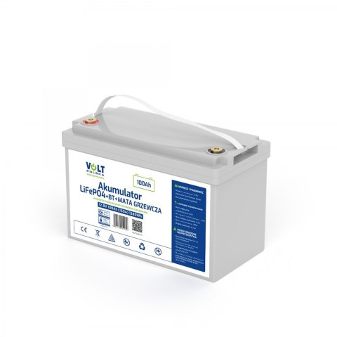 AKUMULATOR VOLT POLSKA LITOWO-ŻELAZOWO-FOSFORANOWY LiFePO4 12V 100Ah 150A AKUMULATOR VOLT POLSKA LITOWO-ŻELAZOWO-FOSFORANOWY LiFePO4 12V 100Ah 150A